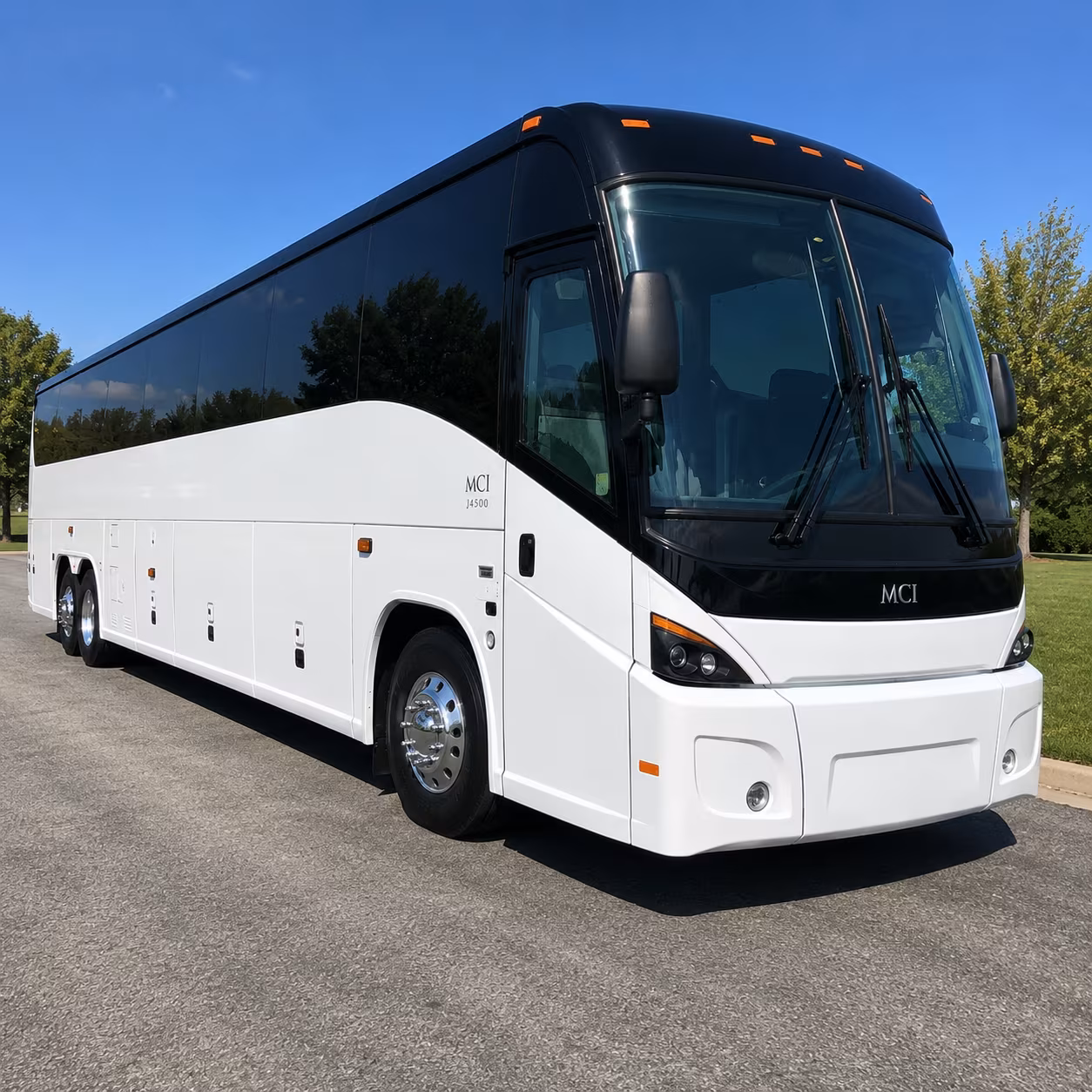 cambridge 56 passenger charter bus