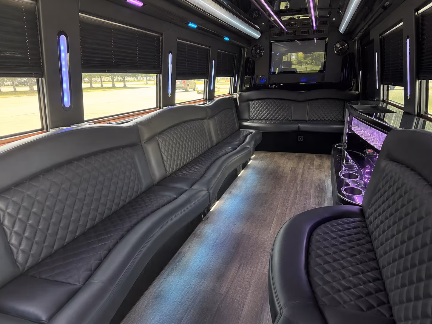 cambridge night out party bus rental