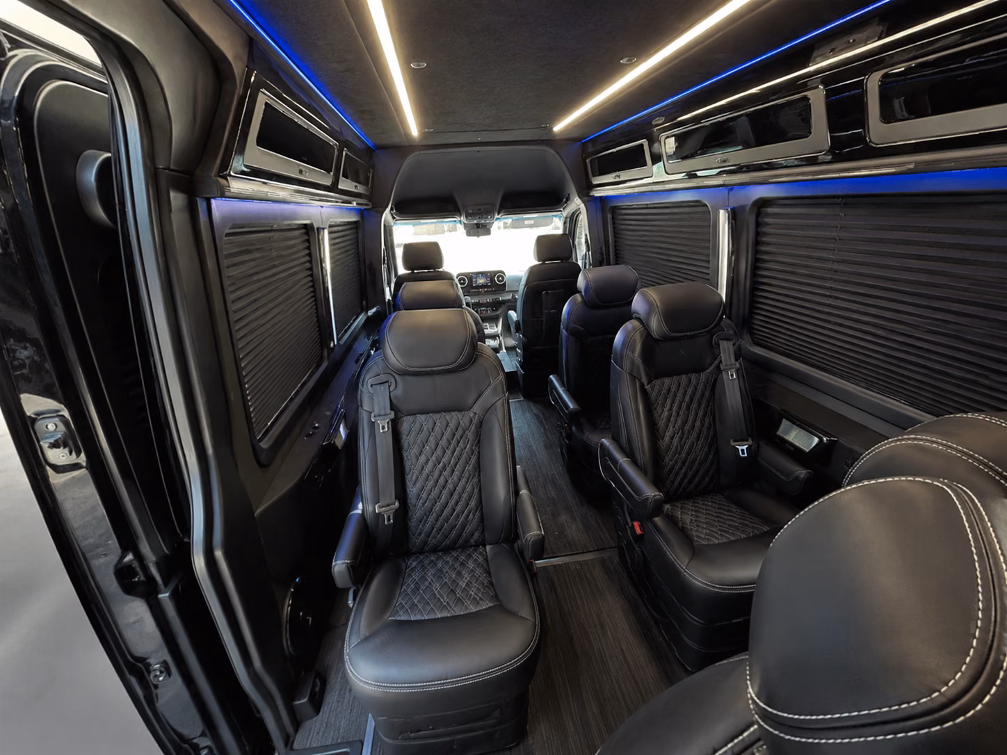 cambridge sprinter van with driver interior