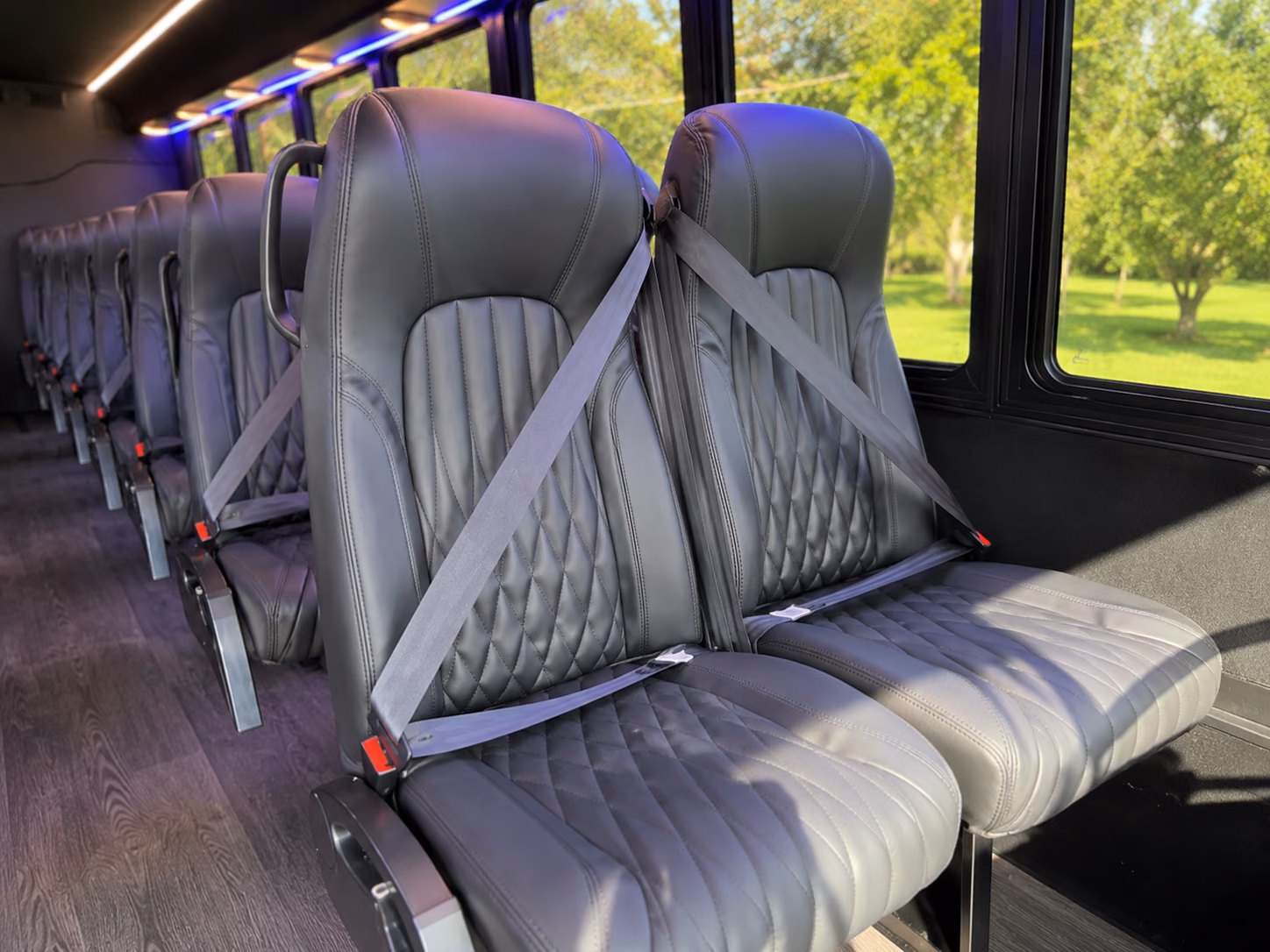 how is a bus rental actually priced in cambridge massachusetts